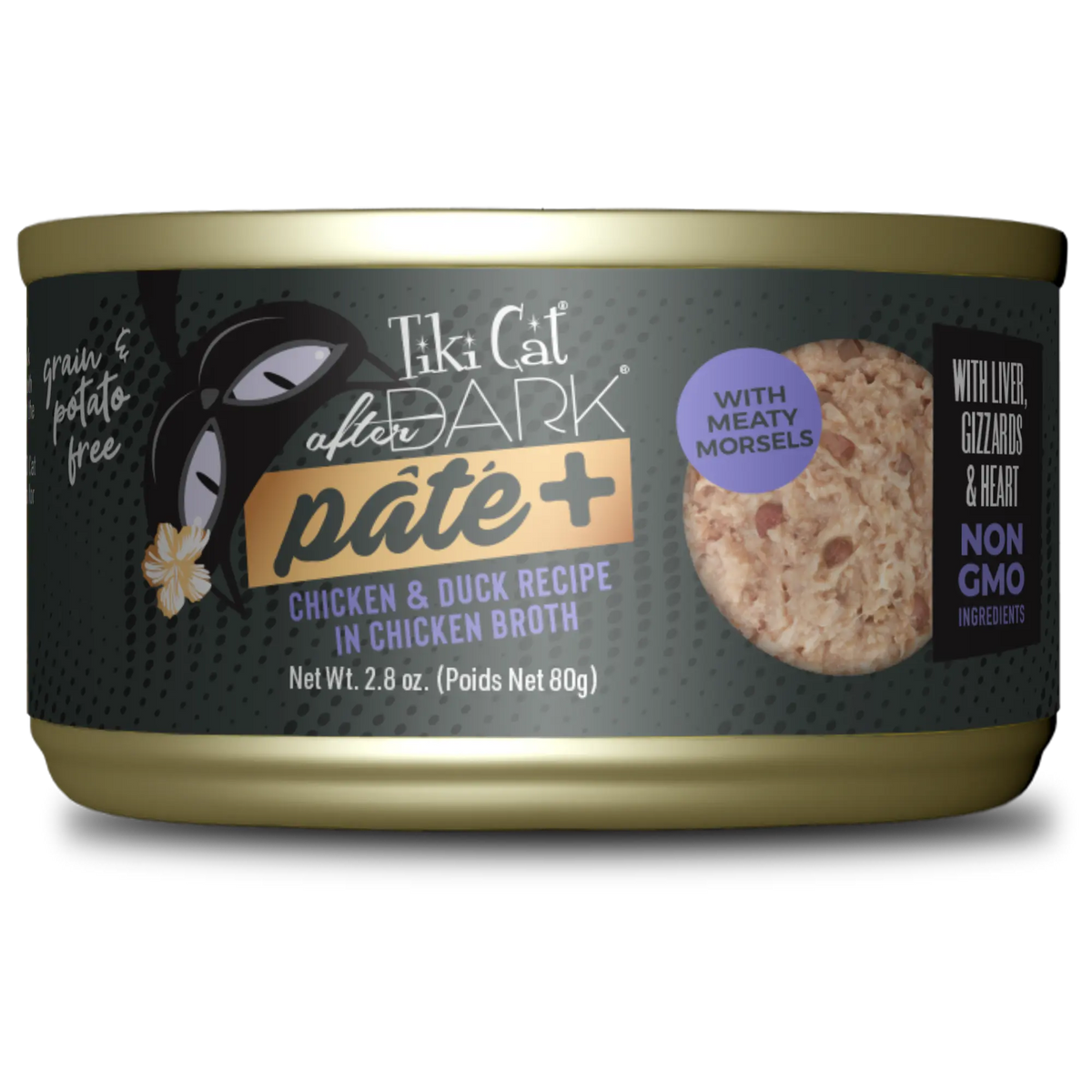 Tiki Cat | After Dark Paté+, pollo y pato