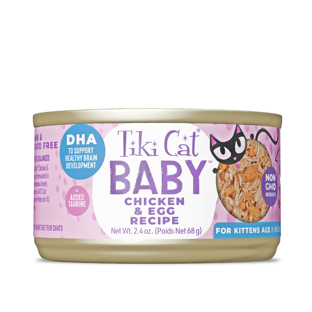 Tiki Cat | Baby Whole Foods, pollo y huevo