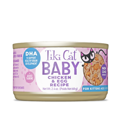 Tiki Cat | Baby Whole Foods, pollo y huevo