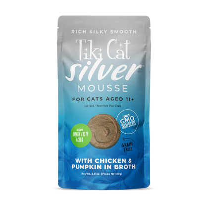 Tiki Cat | Velvet Mousse Senior, pollo y calabaza