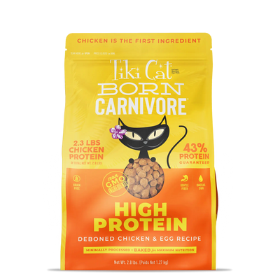 Tiki Cat | Born Carnivore High Protein, pollo deshuesado y huevo