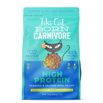 Tiki Cat | Born Carnivore High Protein, arenque y salmón