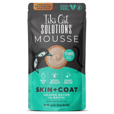 Tiki Cat | Special Mousse Skin & Coat, salmón