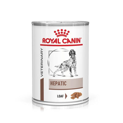 ROYAL CANIN | Alimento húmedo para perros Hepatic (Pack de latas de 410g)