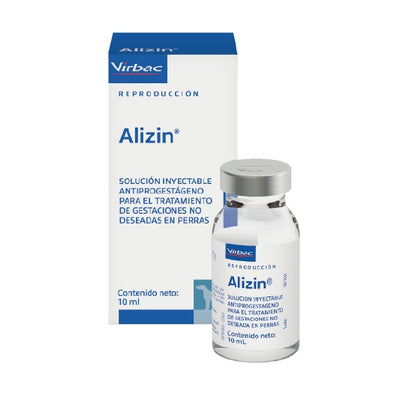 Virbac | Alizin aglepristona solución inyectable para perras 10 ml – 10 ml