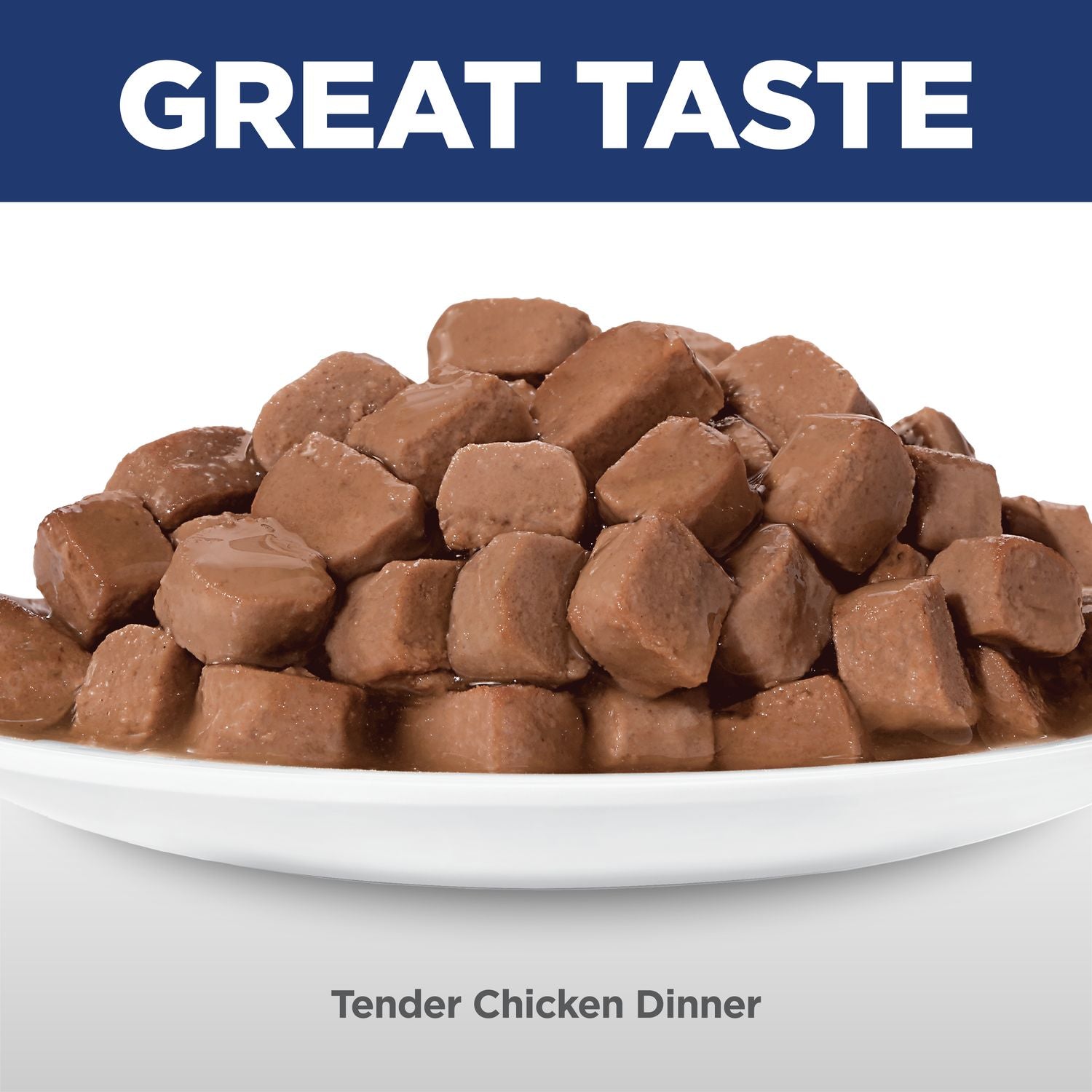 Hill's Science Diet | Alimento húmedo para gatos adultos Adult Tender Chicken Dinner (Pack de 6 sobres de 79.39g)