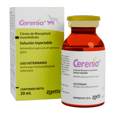 Zoetis Cerenia 10 mg/mL solución inyectable 20 mL
