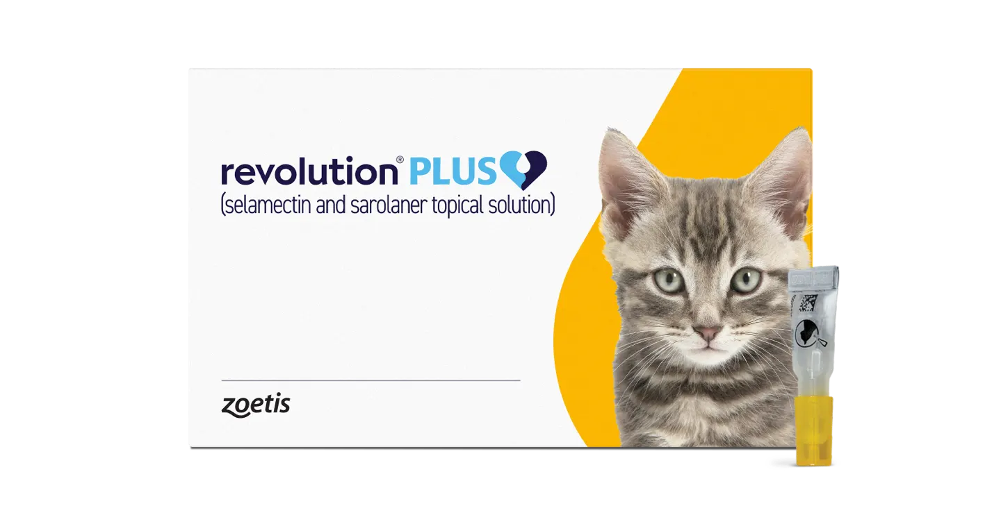 Revolution Plus de Zoetis, solución tópica para gatos