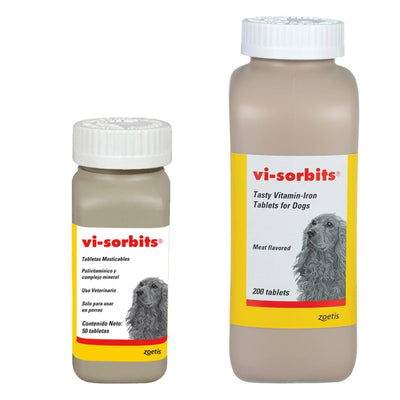 Vi-Sorbits de Zoetis, presentaciones oficiales de suplemento para perros