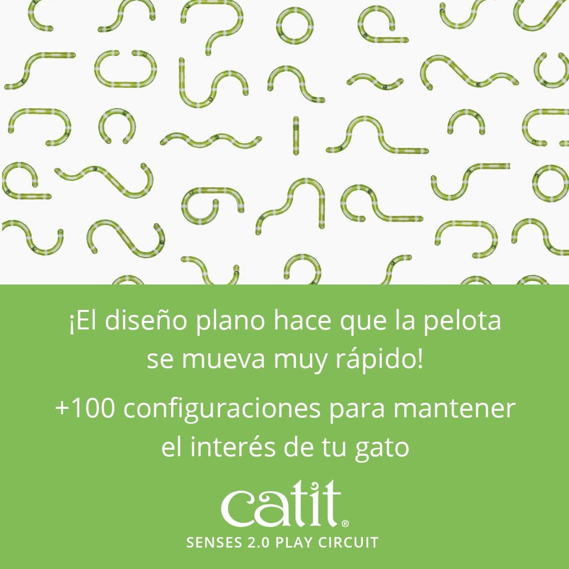 Catit | Circuito de juegos Senses 2.0 Play Circuit