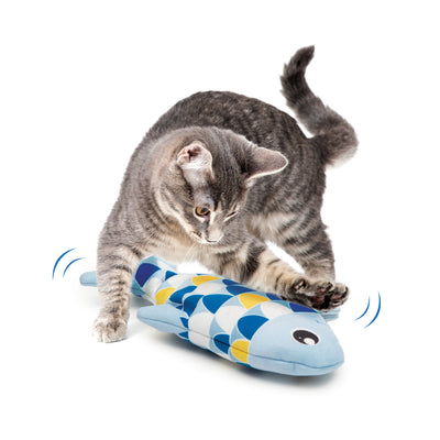 Catit | Pez de juguete para gatos activado con el movimiento Groovy Fish