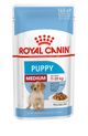 Royal Canin | Alimento húmedo para perros cachorros de razas medianas (Pack de 10 bolsitas de 140g)