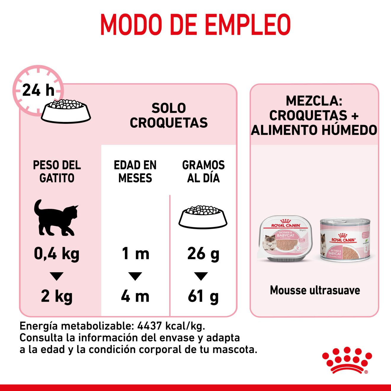 ROYAL CANIN | Alimento seco para gatas madres y crías Mother & Babycat